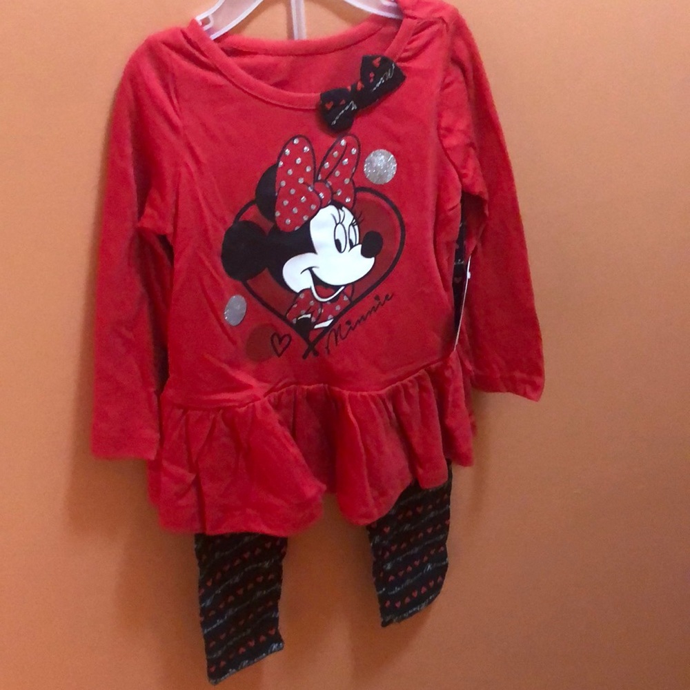 Red Girls Minnie 2pc